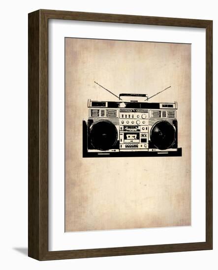 Vintage Radio 1-NaxArt-Framed Art Print