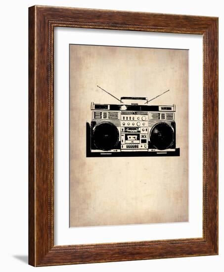 Vintage Radio 1-NaxArt-Framed Art Print