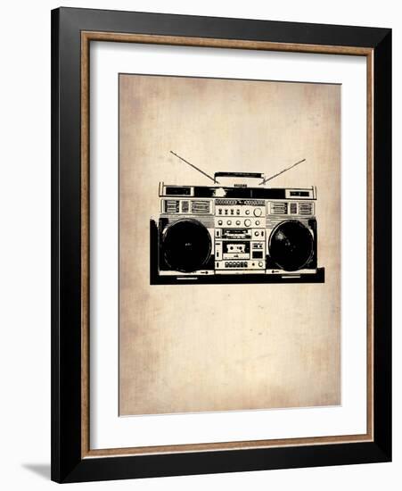 Vintage Radio 1-NaxArt-Framed Art Print