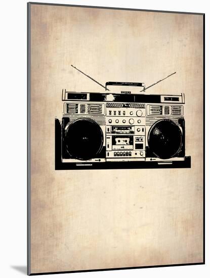 Vintage Radio 1-NaxArt-Mounted Art Print