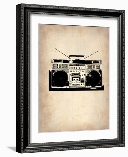 Vintage Radio 1-NaxArt-Framed Art Print