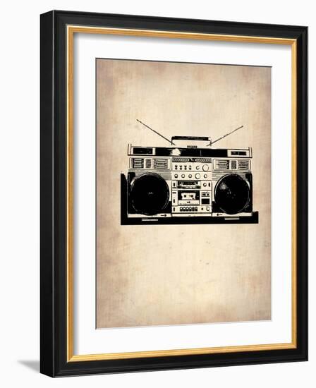 Vintage Radio 1-NaxArt-Framed Art Print