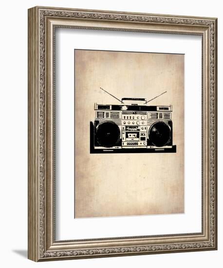 Vintage Radio 1-NaxArt-Framed Art Print