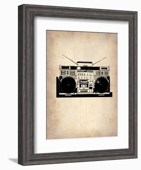 Vintage Radio 1-NaxArt-Framed Art Print