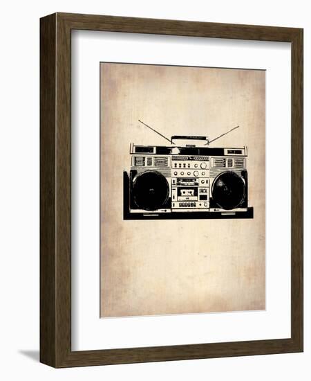 Vintage Radio 1-NaxArt-Framed Art Print