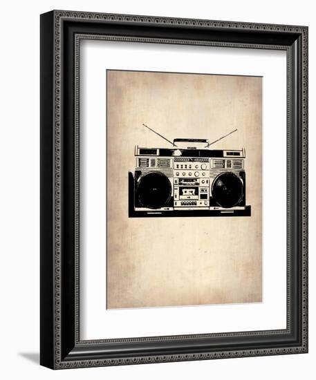 Vintage Radio 1-NaxArt-Framed Art Print