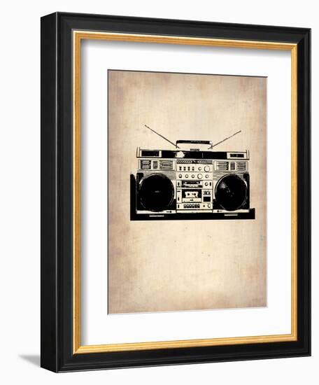 Vintage Radio 1-NaxArt-Framed Art Print