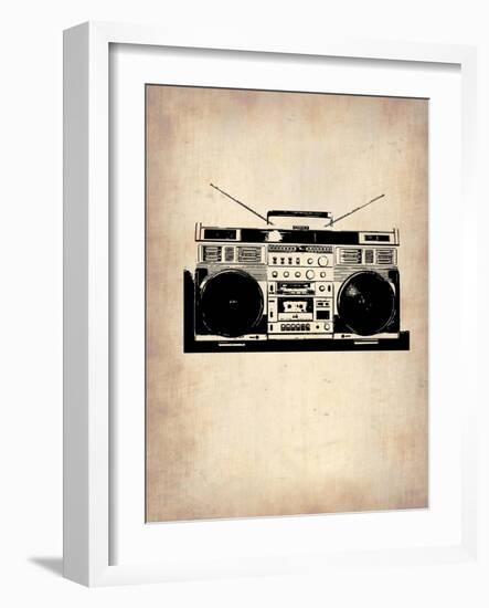 Vintage Radio 1-NaxArt-Framed Art Print