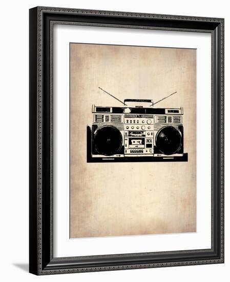 Vintage Radio 1-NaxArt-Framed Art Print