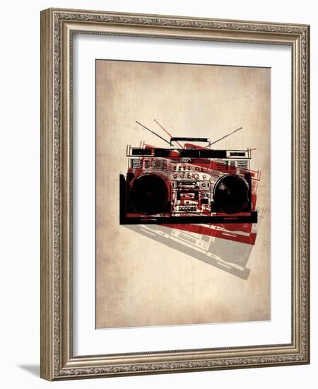 Vintage Radio 2-NaxArt-Framed Art Print