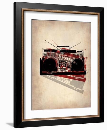 Vintage Radio 2-NaxArt-Framed Art Print