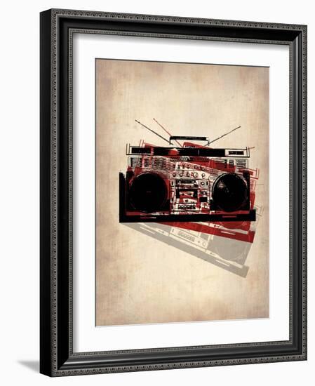 Vintage Radio 2-NaxArt-Framed Art Print