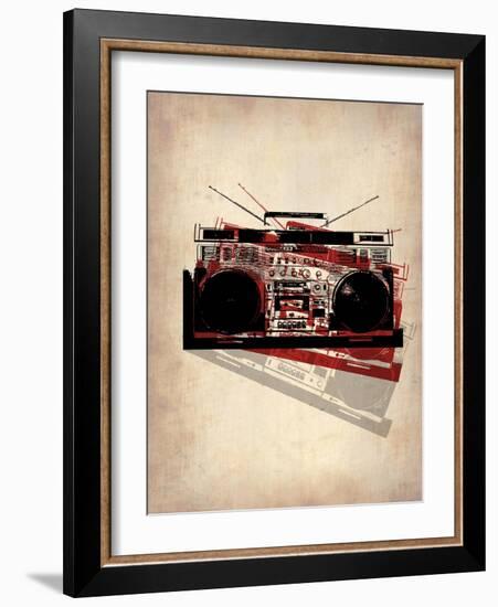 Vintage Radio 2-NaxArt-Framed Art Print