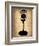 Vintage Radio Microphone-NaxArt-Framed Art Print