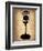 Vintage Radio Microphone-NaxArt-Framed Art Print