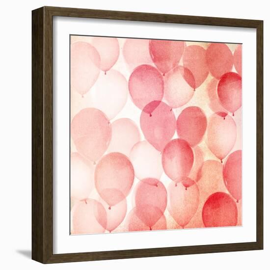 Vintage Red Balloons A-THE Studio-Framed Giclee Print