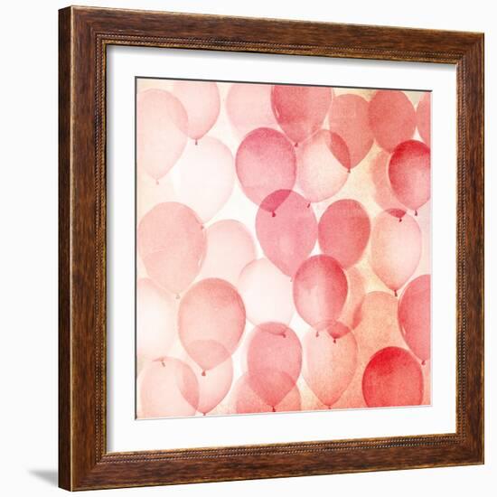 Vintage Red Balloons A-THE Studio-Framed Giclee Print