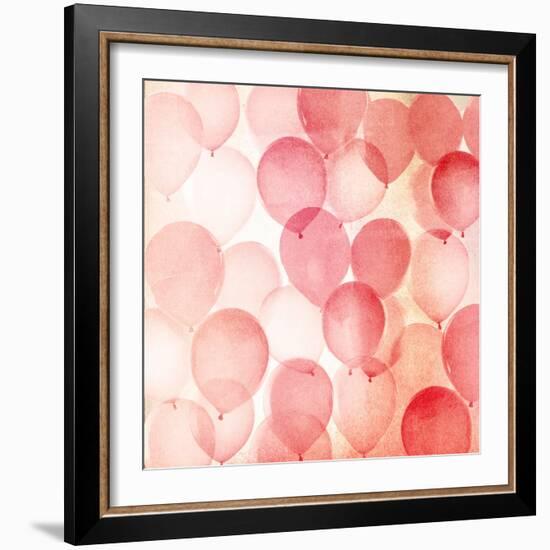 Vintage Red Balloons A-THE Studio-Framed Giclee Print