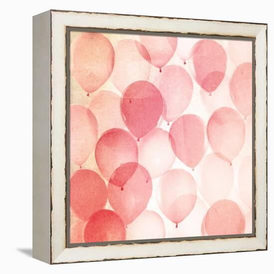 Vintage Red Balloons B-THE Studio-Framed Premier Image Canvas