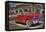 Vintage Red Car-Robert Kaler-Framed Premier Image Canvas