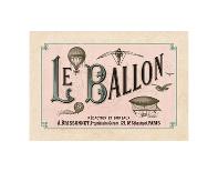 Le Ballon, ca. 1883-Vintage Reproduction-Art Print