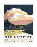 See America - Welcome to Montana I-null-Giclee Print