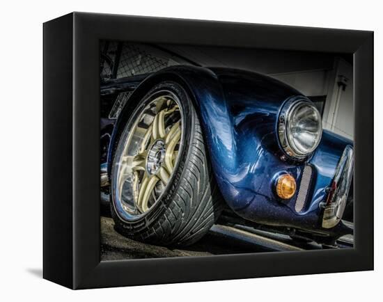 Vintage Retro American Car-David Challinor-Framed Premier Image Canvas