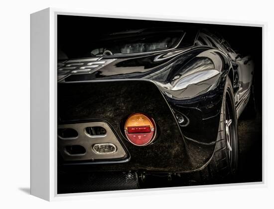 Vintage Retro American Car-David Challinor-Framed Premier Image Canvas