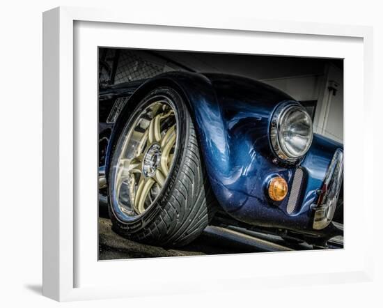 Vintage Retro American Car-David Challinor-Framed Photographic Print