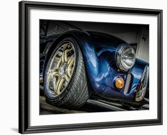 Vintage Retro American Car-David Challinor-Framed Photographic Print