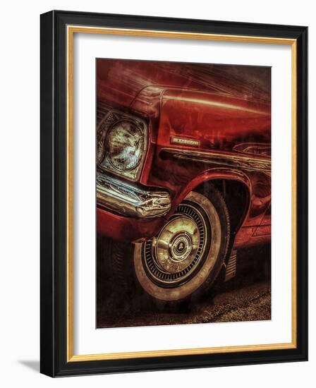 Vintage Retro American Car-David Challinor-Framed Photographic Print