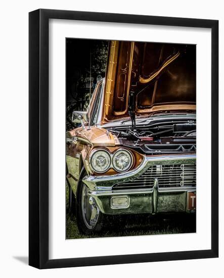 Vintage Retro American Car-David Challinor-Framed Photographic Print