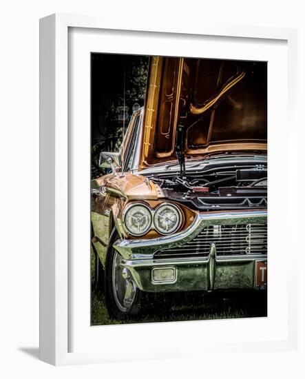 Vintage Retro American Car-David Challinor-Framed Photographic Print