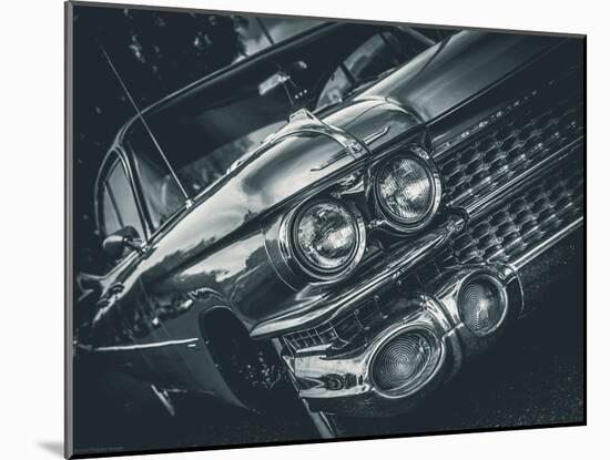 Vintage Retro American Car-David Challinor-Mounted Photographic Print