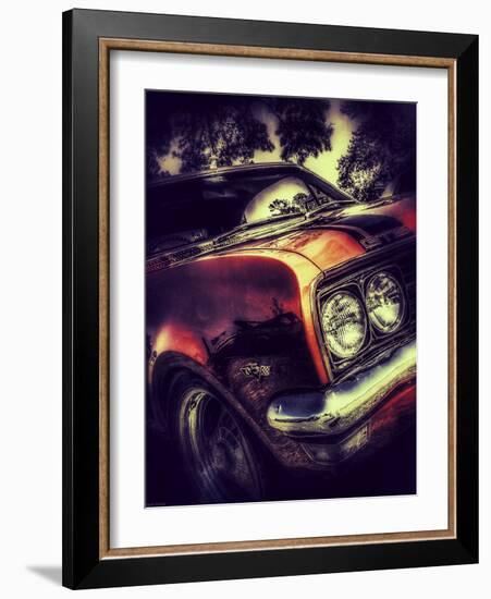 Vintage Retro American Car-David Challinor-Framed Photographic Print