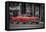 Vintage Retro American Car-David Challinor-Framed Premier Image Canvas