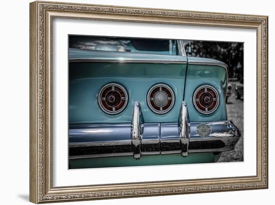 Vintage Retro American Car-David Challinor-Framed Photographic Print