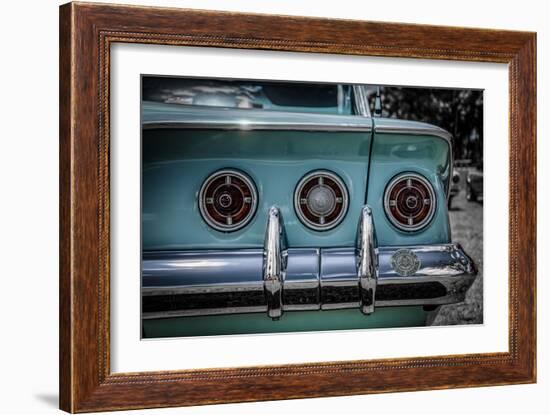 Vintage Retro American Car-David Challinor-Framed Photographic Print