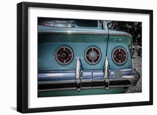 Vintage Retro American Car-David Challinor-Framed Photographic Print