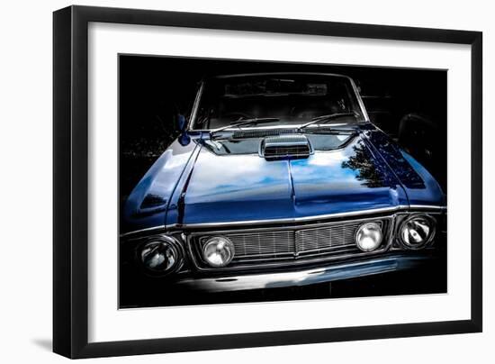 Vintage Retro American Car-David Challinor-Framed Photographic Print