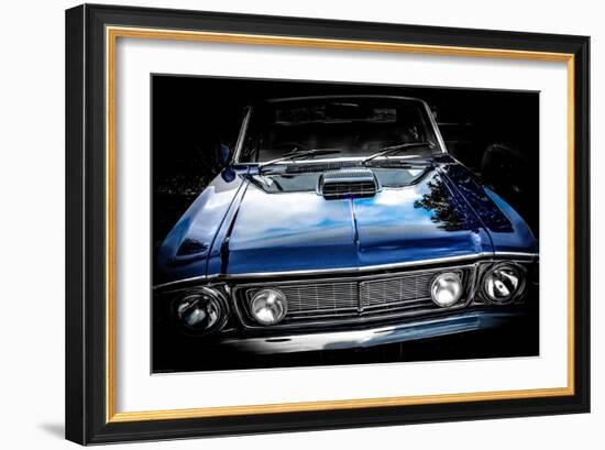 Vintage Retro American Car-David Challinor-Framed Photographic Print