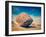 Vintage Retro Hipster Style Travel Image of Krishna's Butterball -  Balancing Giant Natural Rock St-f9photos-Framed Photographic Print