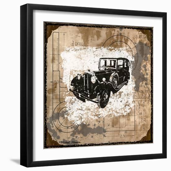 Vintage Ride I-Michael Marcon-Framed Art Print