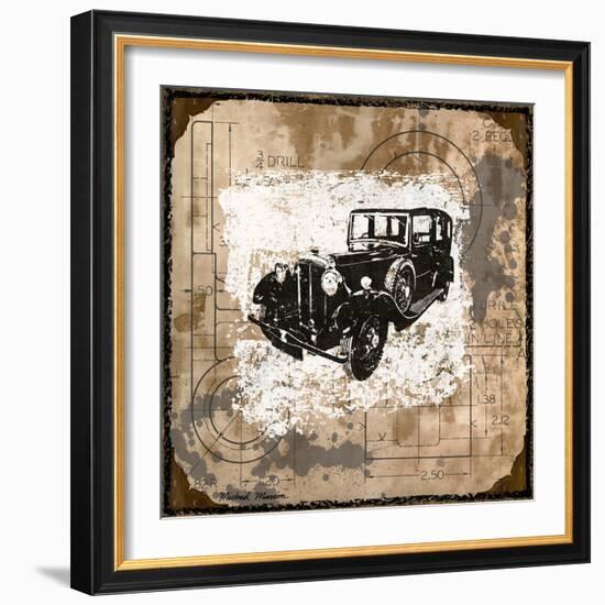 Vintage Ride I-Michael Marcon-Framed Art Print