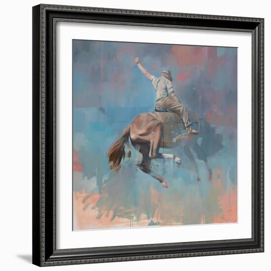 Vintage Rodeo-Peter Hawkins-Framed Giclee Print