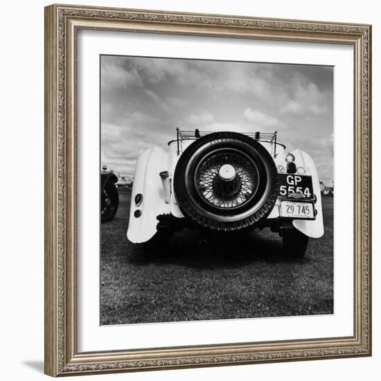 Vintage Rolls Royce, Taken at a Montreal Meet of the Rolls Royce Owners Club in August, 1958-Walker Evans-Framed Photographic Print