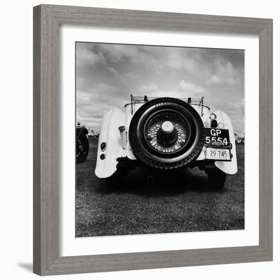 Vintage Rolls Royce, Taken at a Montreal Meet of the Rolls Royce Owners Club in August, 1958-Walker Evans-Framed Photographic Print