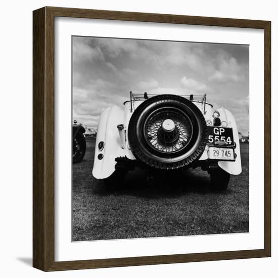 Vintage Rolls Royce, Taken at a Montreal Meet of the Rolls Royce Owners Club in August, 1958-Walker Evans-Framed Photographic Print