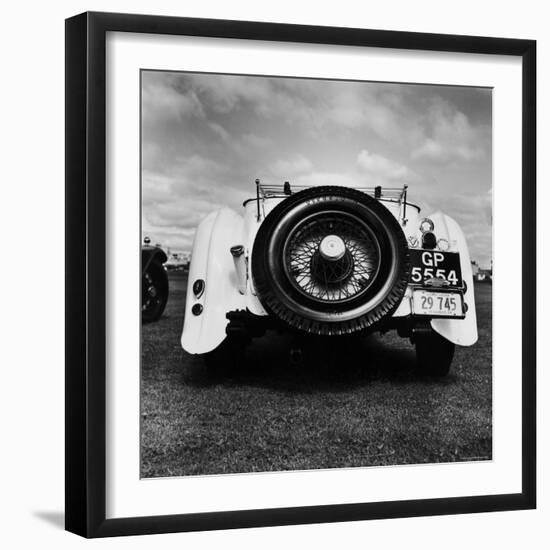 Vintage Rolls Royce, Taken at a Montreal Meet of the Rolls Royce Owners Club in August, 1958-Walker Evans-Framed Photographic Print