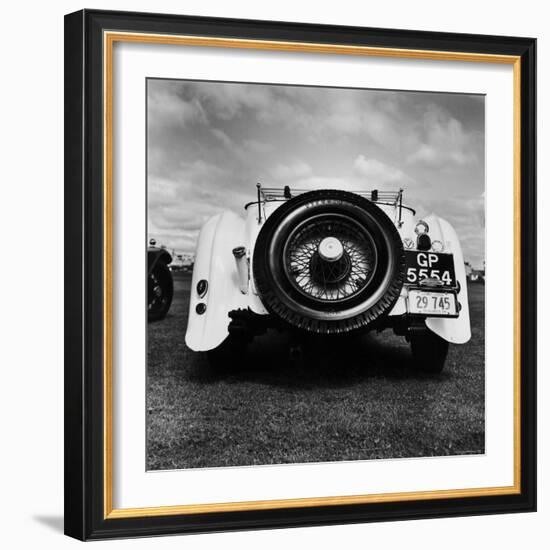 Vintage Rolls Royce, Taken at a Montreal Meet of the Rolls Royce Owners Club in August, 1958-Walker Evans-Framed Photographic Print